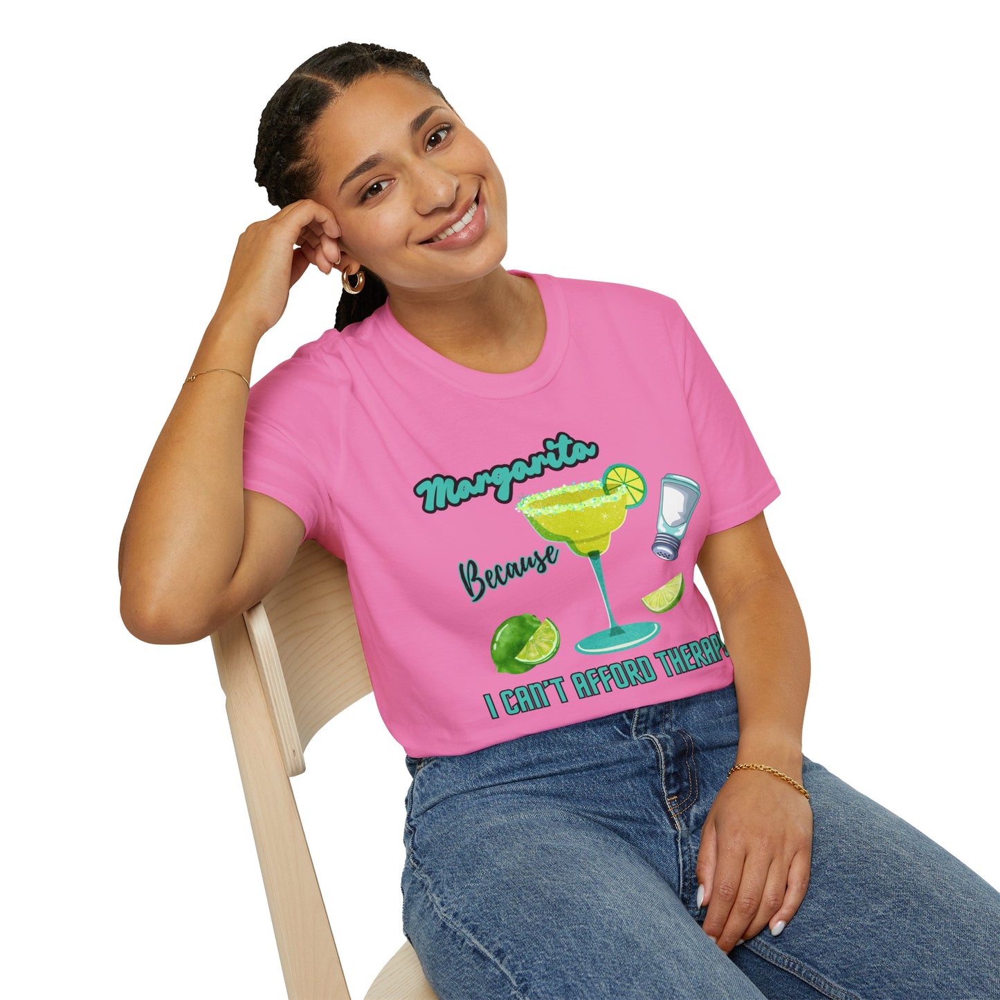 Margarita Therapy - Graphic Tee for Cocktail Lovers