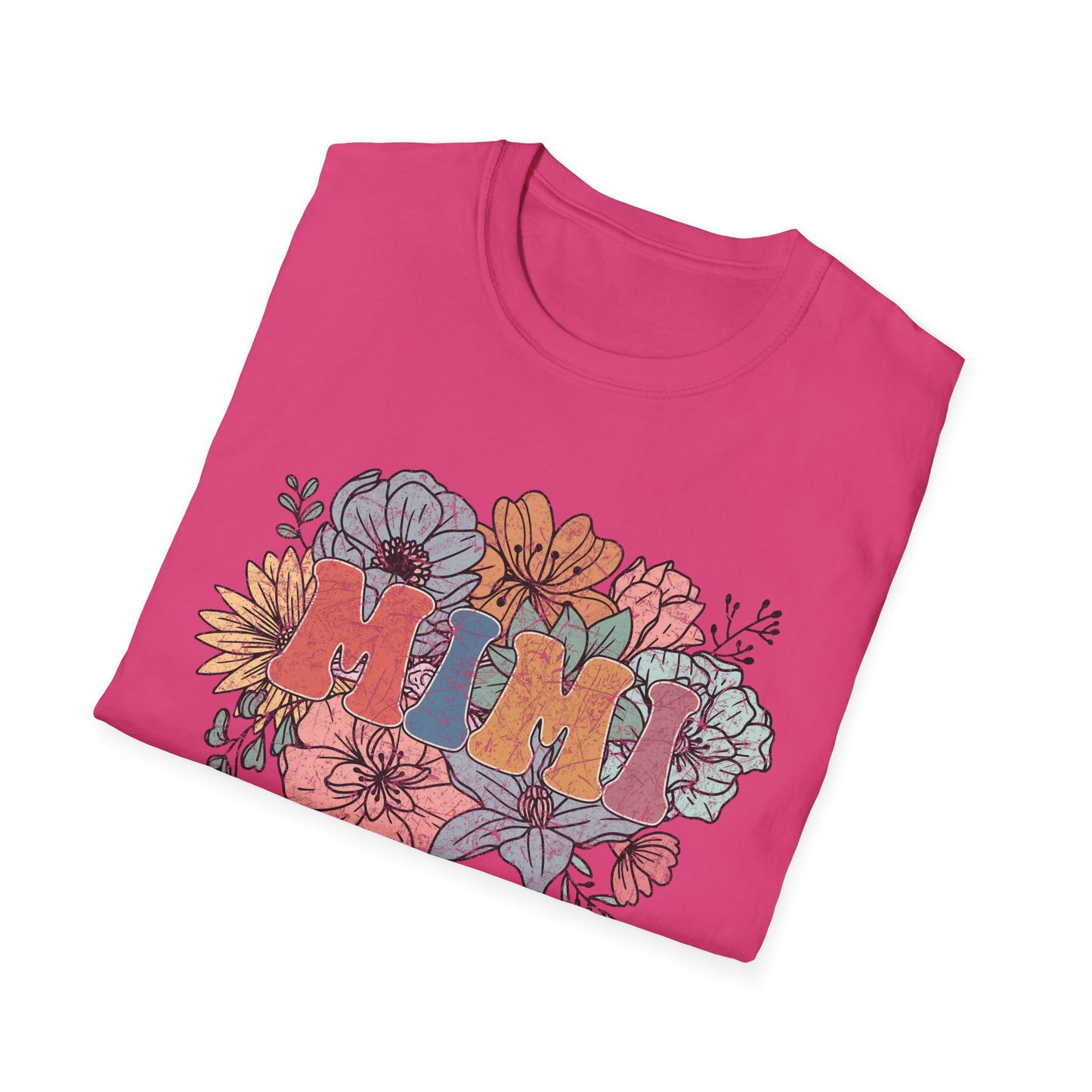 Floral 'Mimi' Unisex T-Shirt - Perfect Gift for Moms, Mother's Day, Family Gatherings, Casual Wear, Spring Fashion