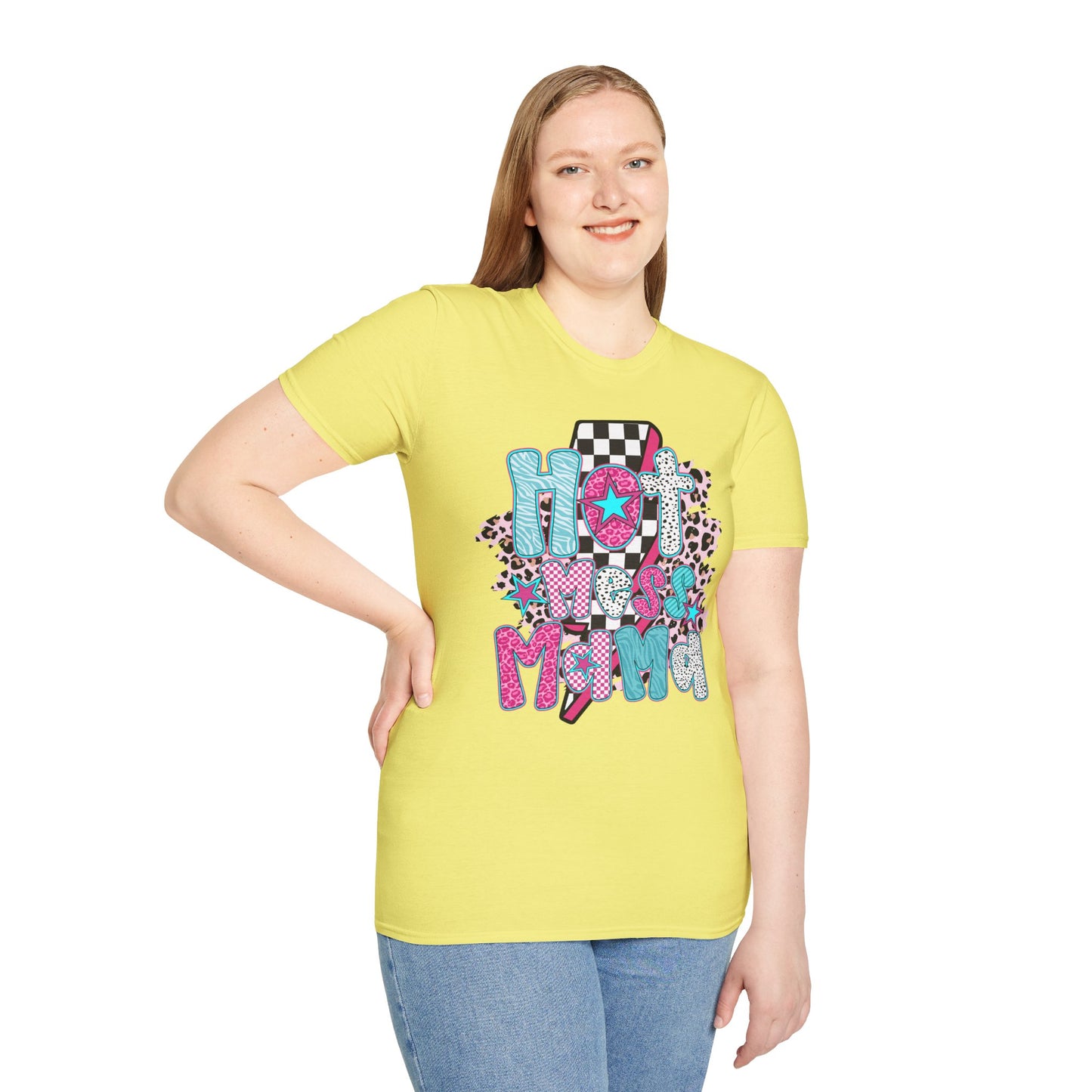 Fun 'Hot Mess Mama' T-Shirt - Perfect for Moms!