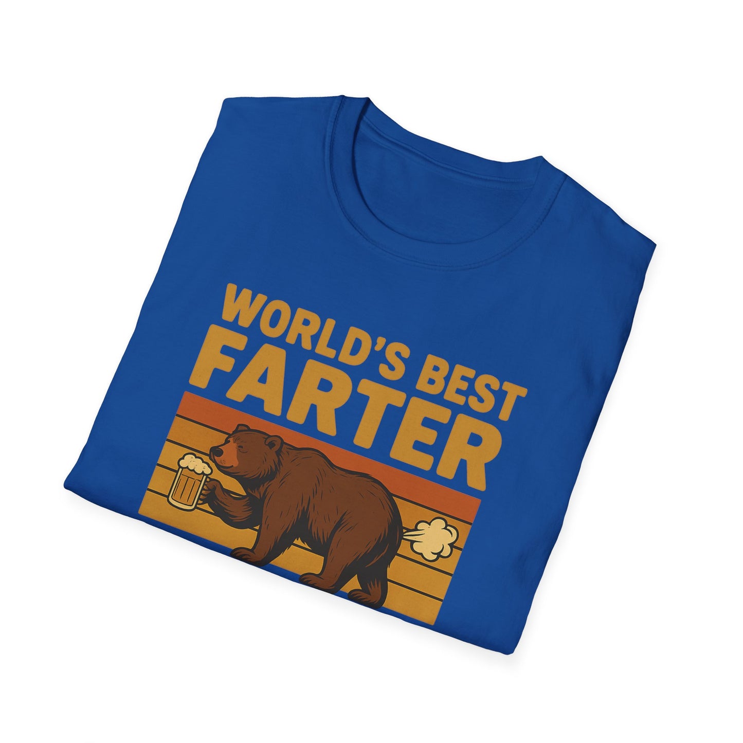 Funny Fathers Day T-Shirt, World's Best Farter Shirt, Dad Humor Tee, Unisex Gift for Dad, Comfy Father's Day Apparel