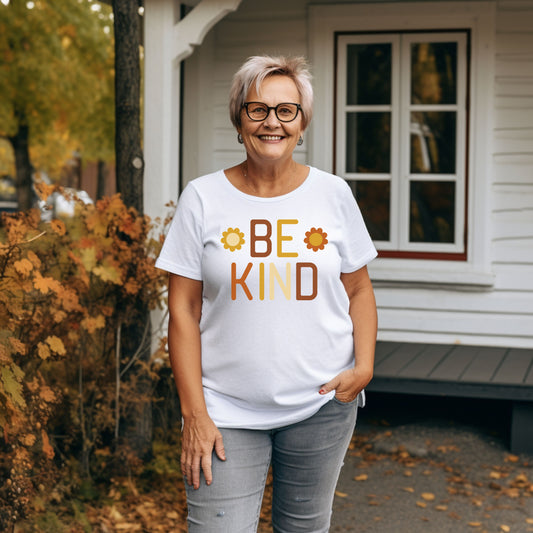 Be Kind Unisex Softstyle T-Shirt - Positive Vibes Casual Wear