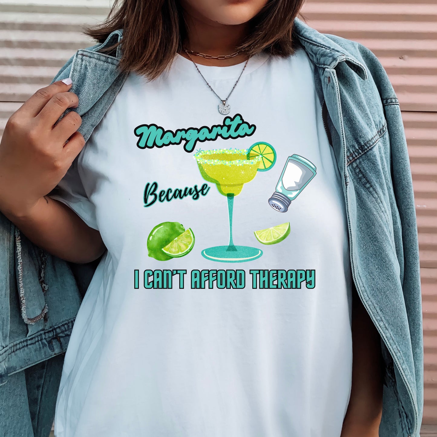 Margarita Therapy - Graphic Tee for Cocktail Lovers