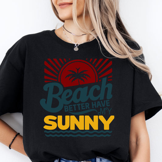 Beach Vibes Unisex Softstyle T-Shirt - 'Beach Better Have My Sunny'