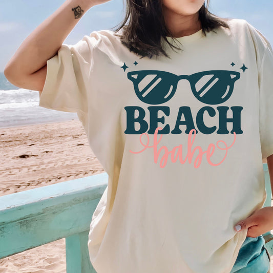 Beach Babe Unisex Softstyle T-Shirt - Perfect for Summer Vibes