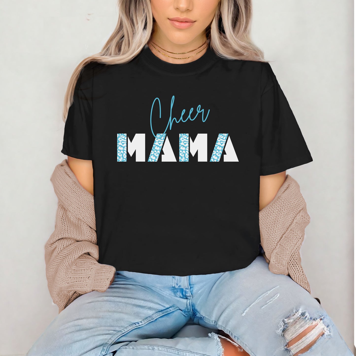Cheer Mama T-Shirt - Perfect Gift for Sports Moms
