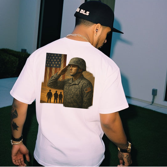 Patriotic Military Tribute - Tee
