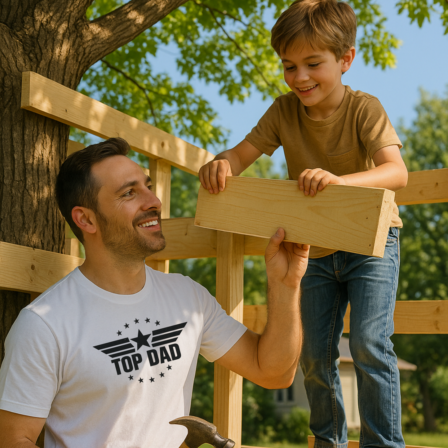 Top Dad -Father's Day Shirt