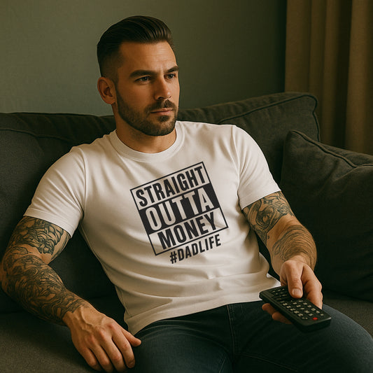 Stylish Dad Quote T-Shirt, Perfect Gift for Fathers, Dad Life, Father's Day, Casual Wear, Funny T-Shirt