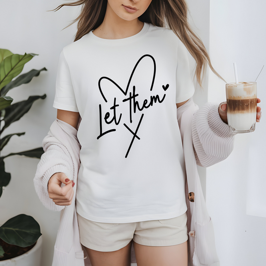 Let Them - Theory / Heart Design Graphic Tee