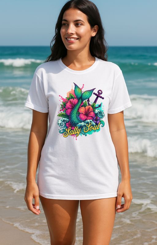 Salty Soul Mermaid T-Shirt
