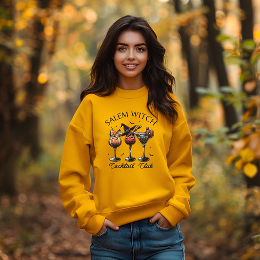Salem Witch Cocktail Club Sweatshirt