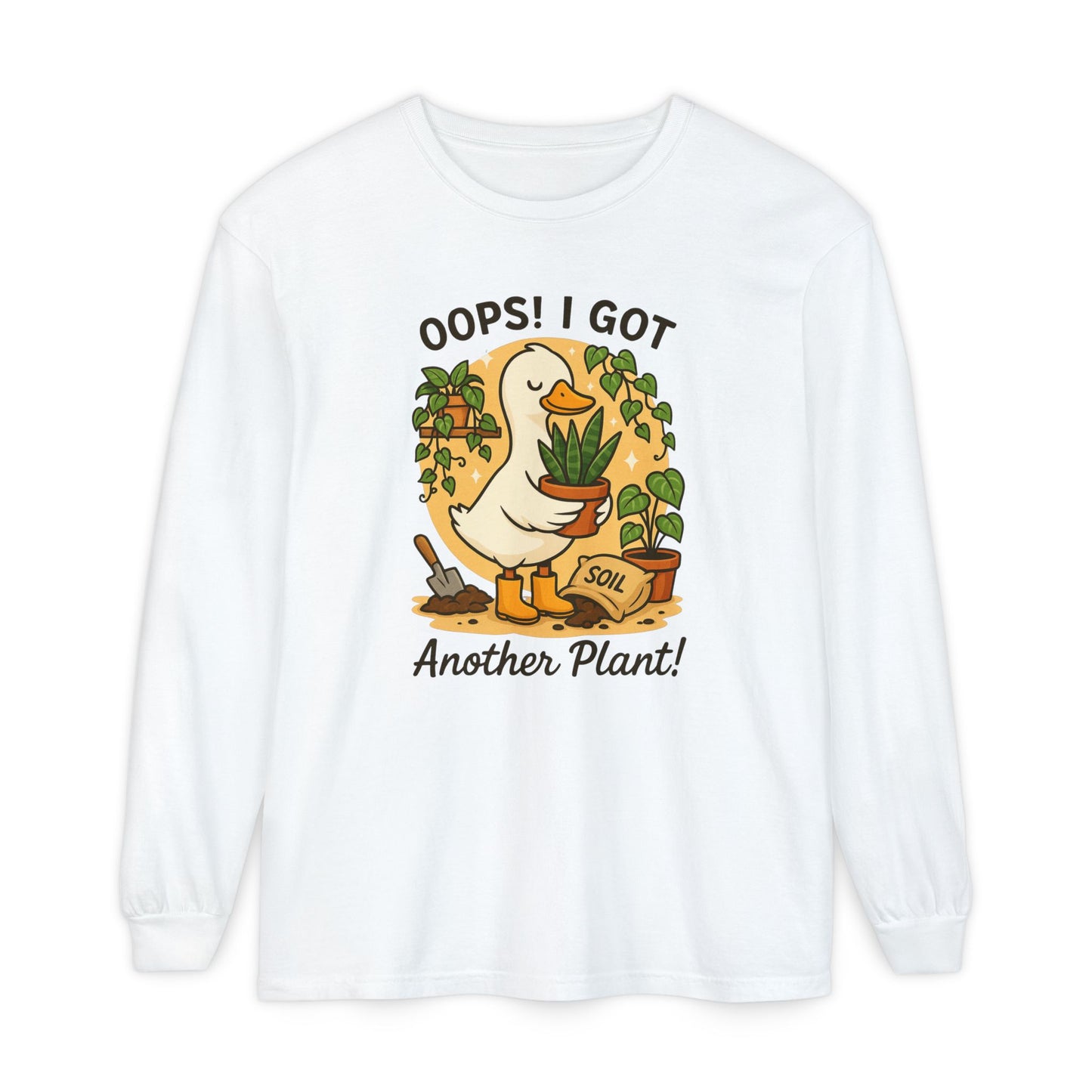 Gardening Humor Long Sleeve Tee, Oops I Got Another Plant Shirt, Funny Plant Lover Gift, Unisex Plant Enthusiast Top, Quirky Gardening [...]