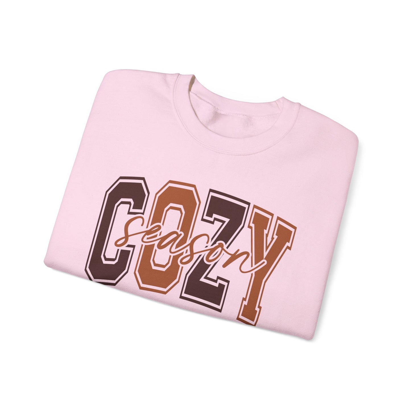 Cozy Season Crewneck Sweatshirt | Unisex Sweatshirt, Fall Essentials, Comfy Gift, Cozy Vibes, Holiday Apparel