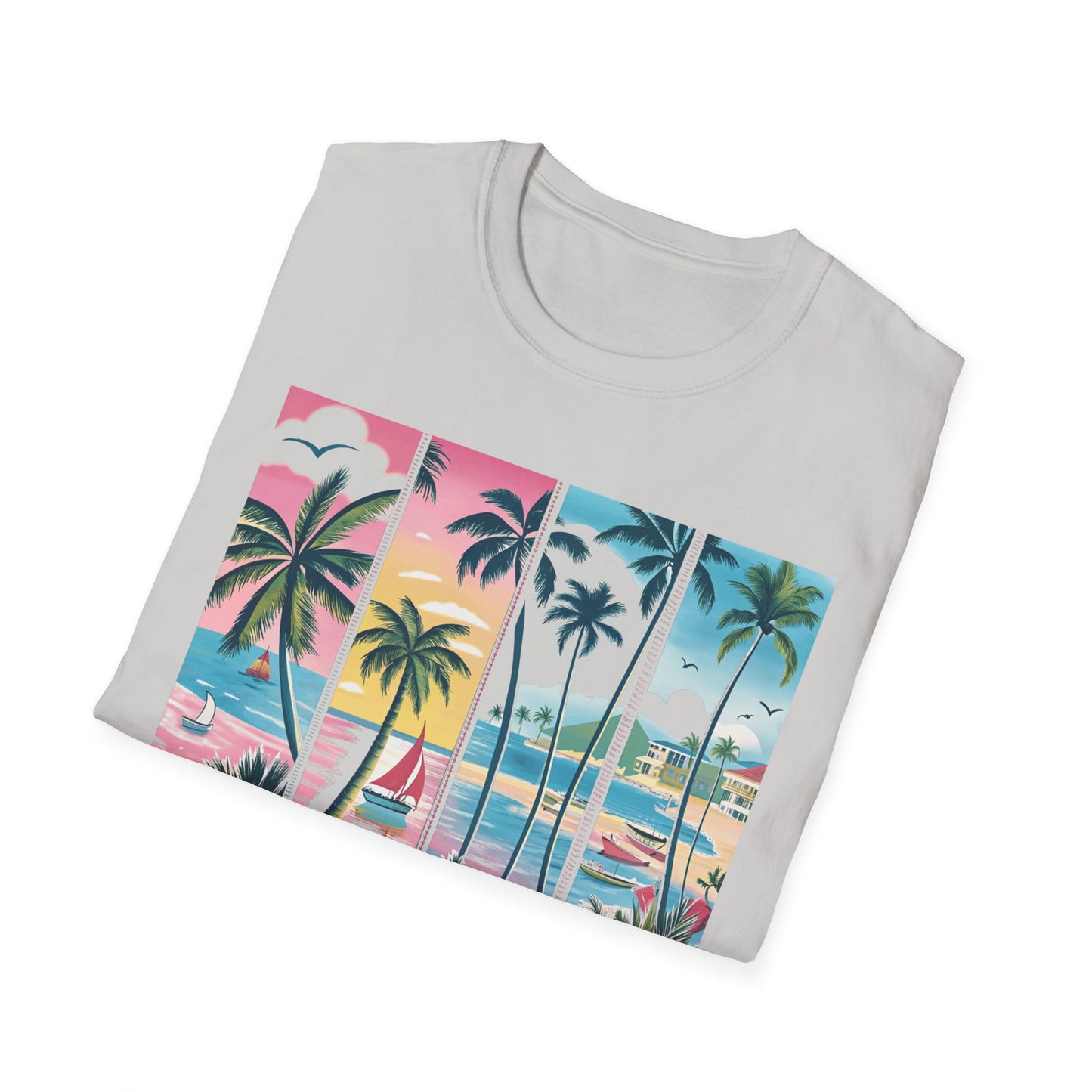 Salty Soul Tropical Vibe Tee for Beach Lovers