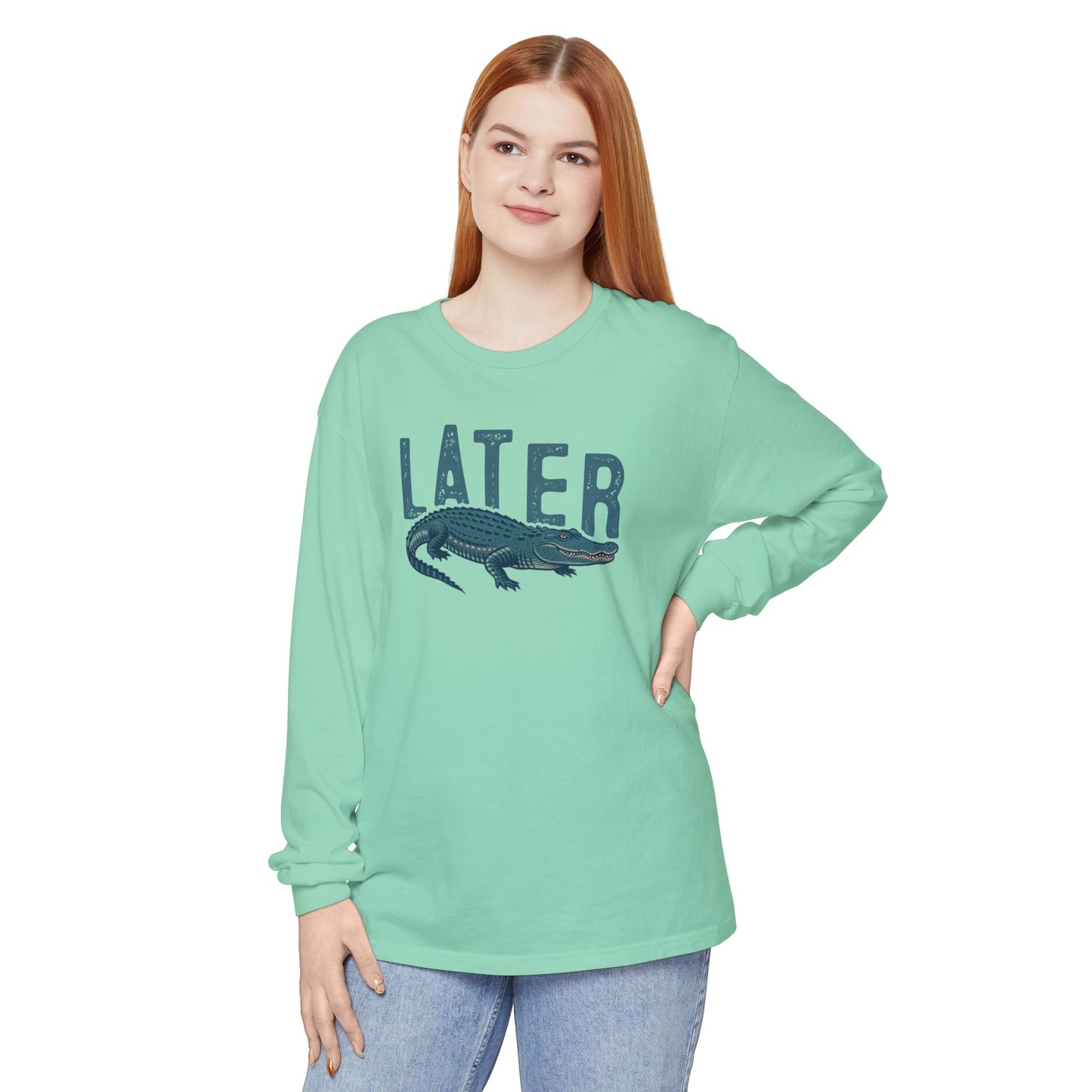 Later Gator -Casual Graphic Tee for Laid-Back Vibes | Perfect for Gifting, Relaxation, Everyday Wear, Beach Days, Summer Outings