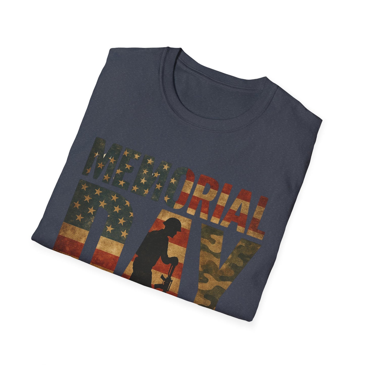 Memorial Day Camo Graphic - T-Shirt