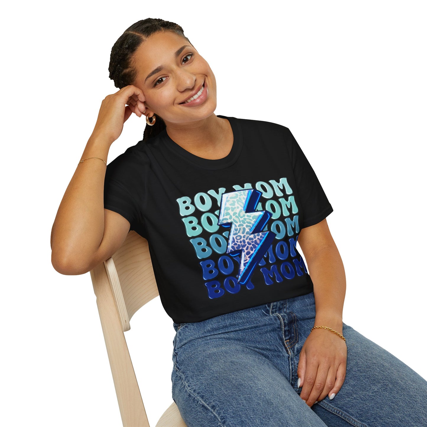 Boy Mom Graphic T-Shirt - Fun and Stylish for Proud Mothers