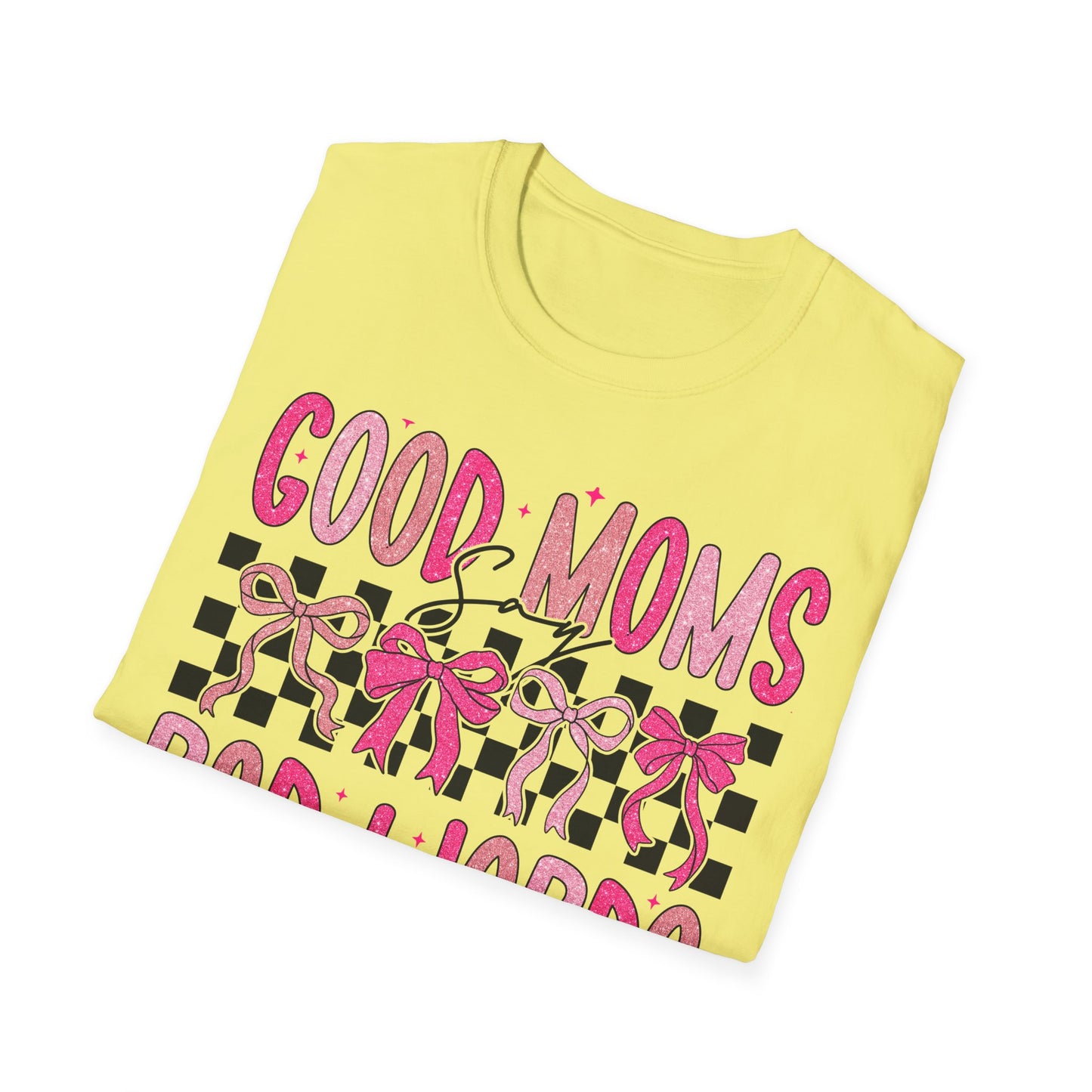 Good Moms Bad Words Fun & Playful Tee for Moms