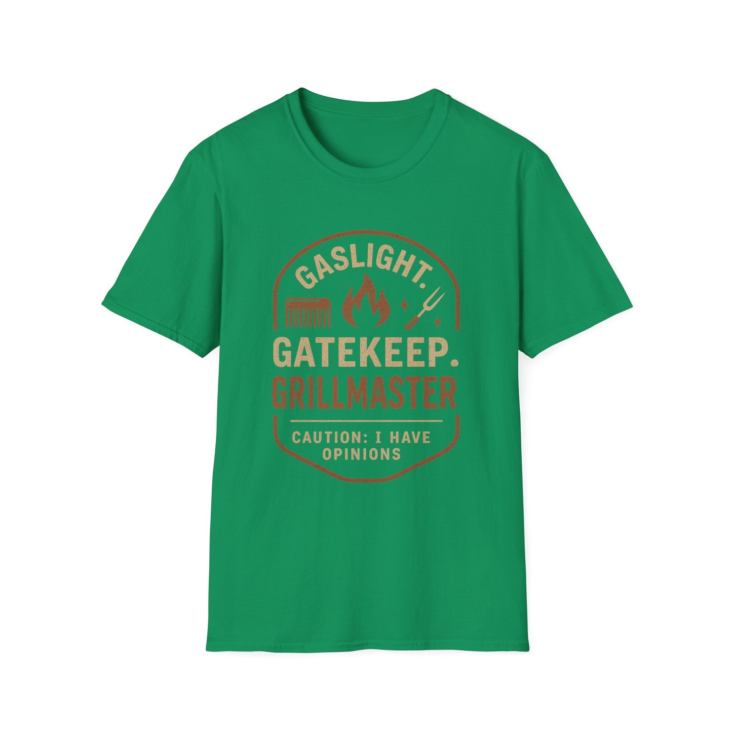Gaslight Gatekeep Grillmaster Tee for BBQ Lovers