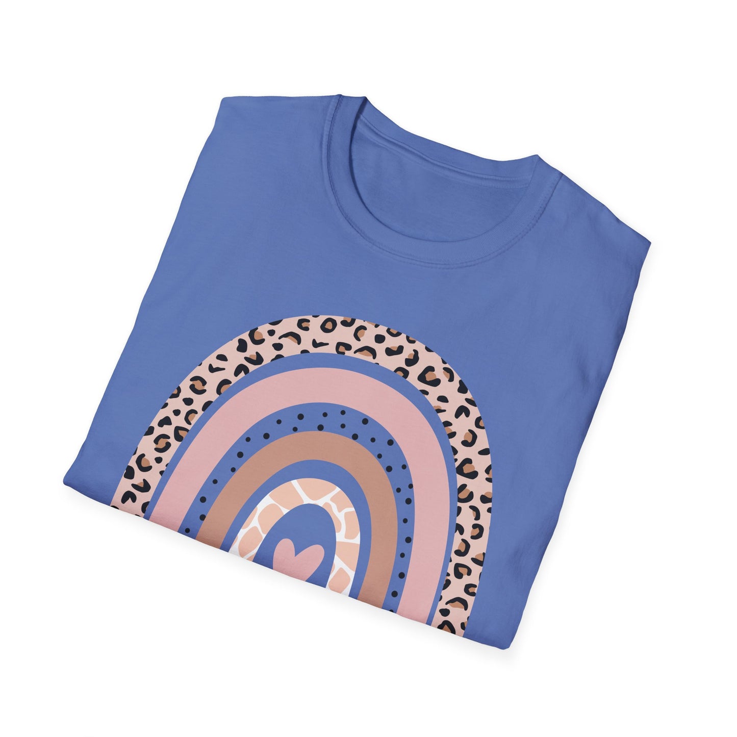 Girl Mom Rainbow T-Shirt Trendy Gift for Mother's Day