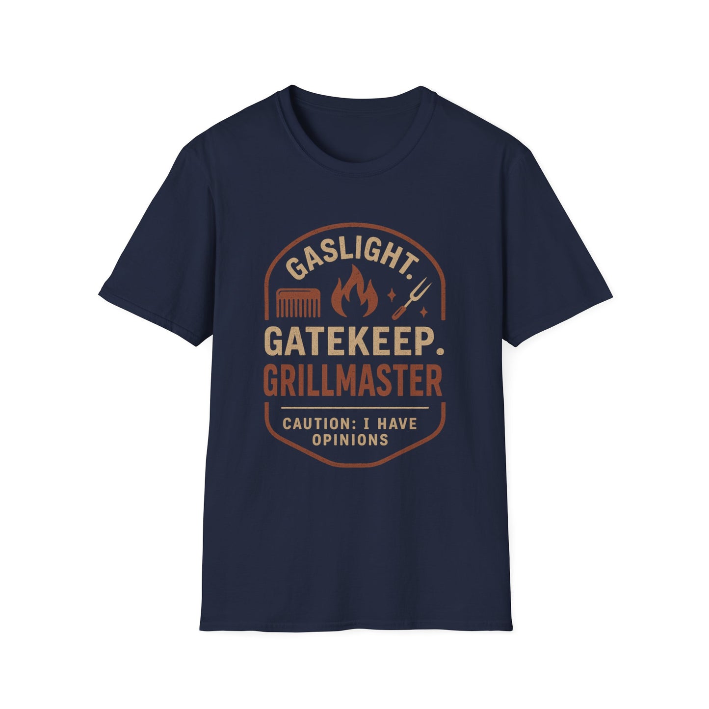 Gaslight Gatekeep Grillmaster Tee for BBQ Lovers
