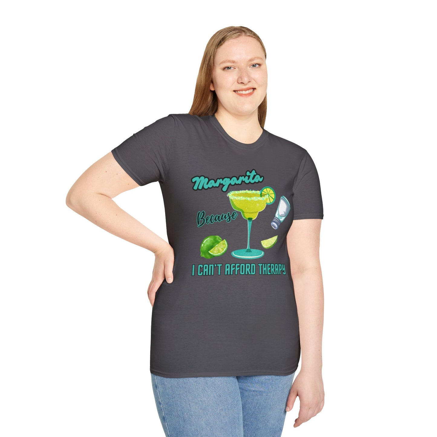 Margarita Therapy - Graphic Tee for Cocktail Lovers