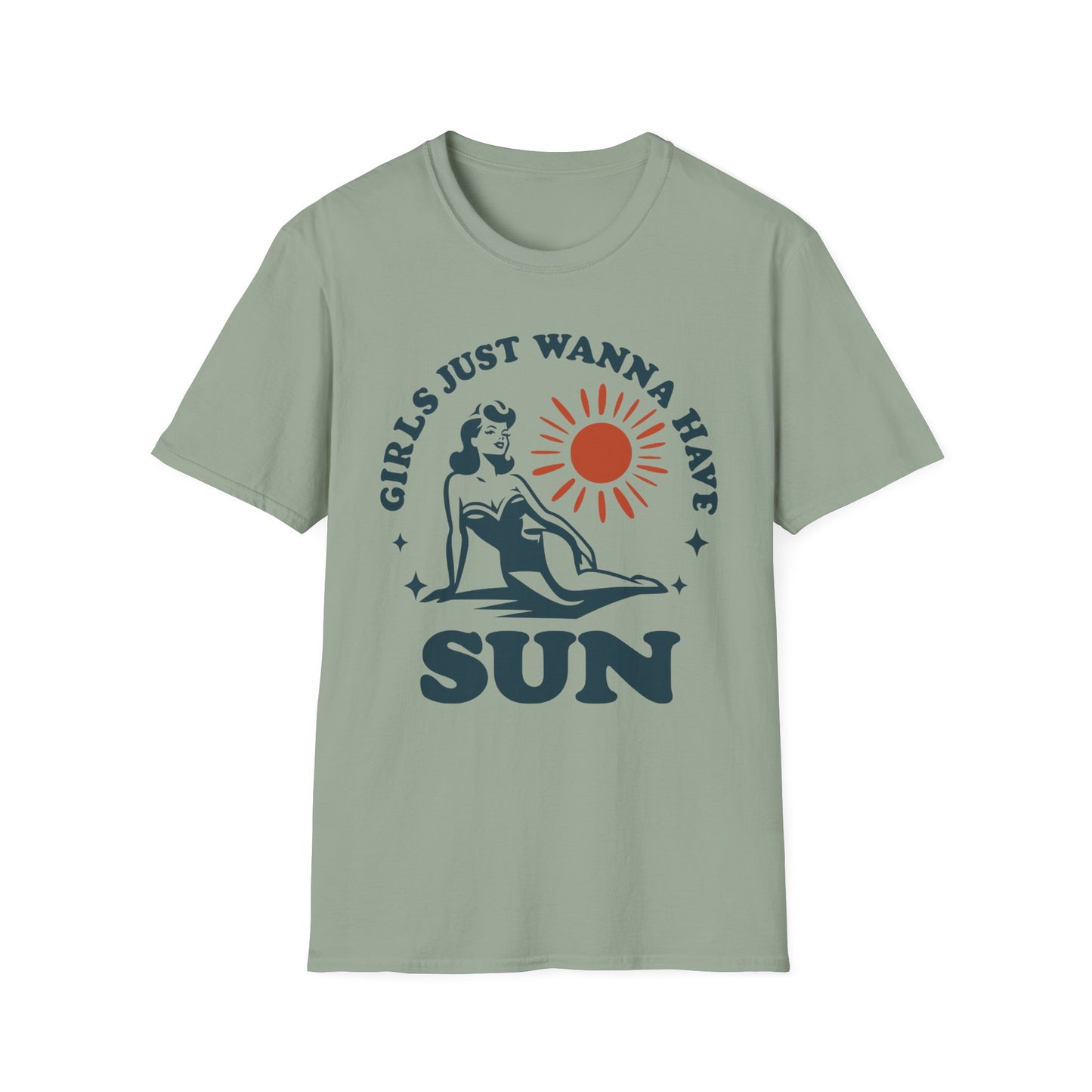 Girls Just Wanna Have Sun T-Shirt - Summer Vibes Tee