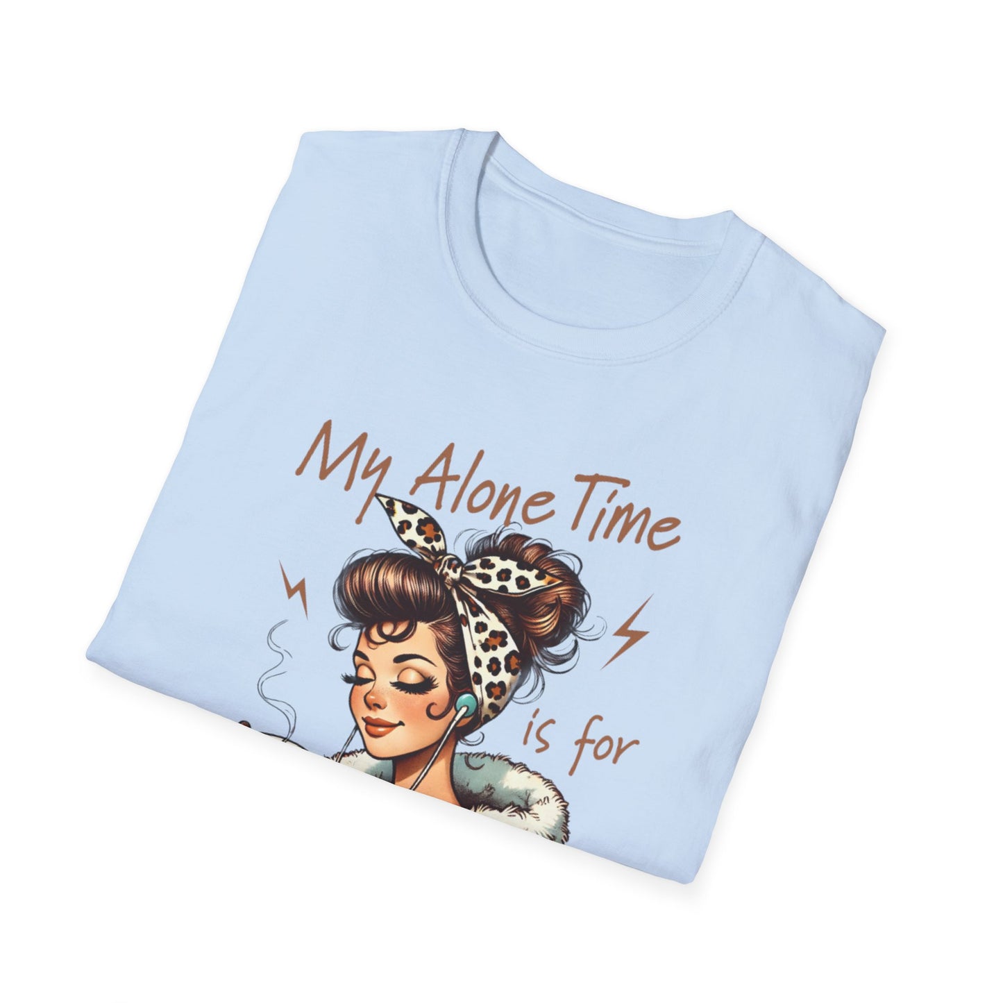 Cozy Self-Care T-Shirt: My Alone Time is for Everyone's Safety, Relaxation Gift, Casual Tee, Funny Shirt, Comfortable Wear