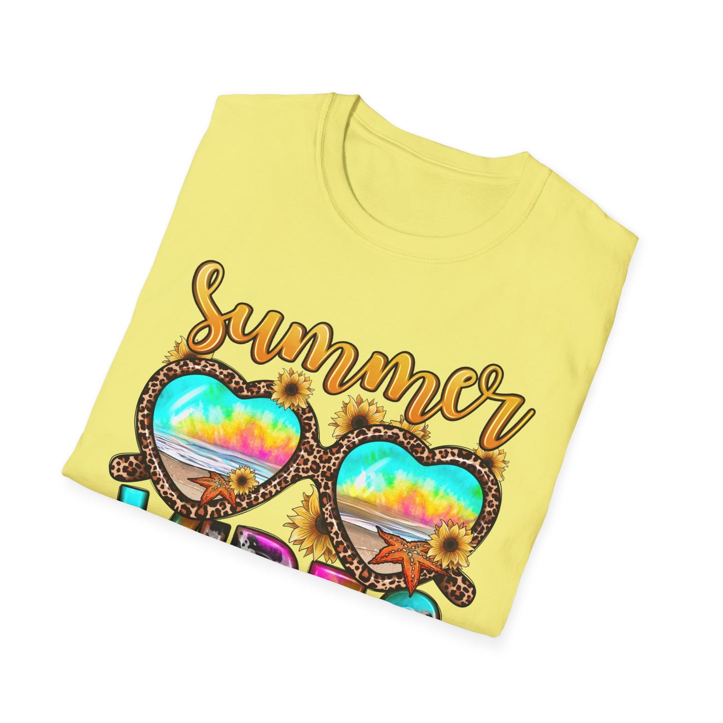 Summer Vibes Graphic -Tee for a Chill Summer