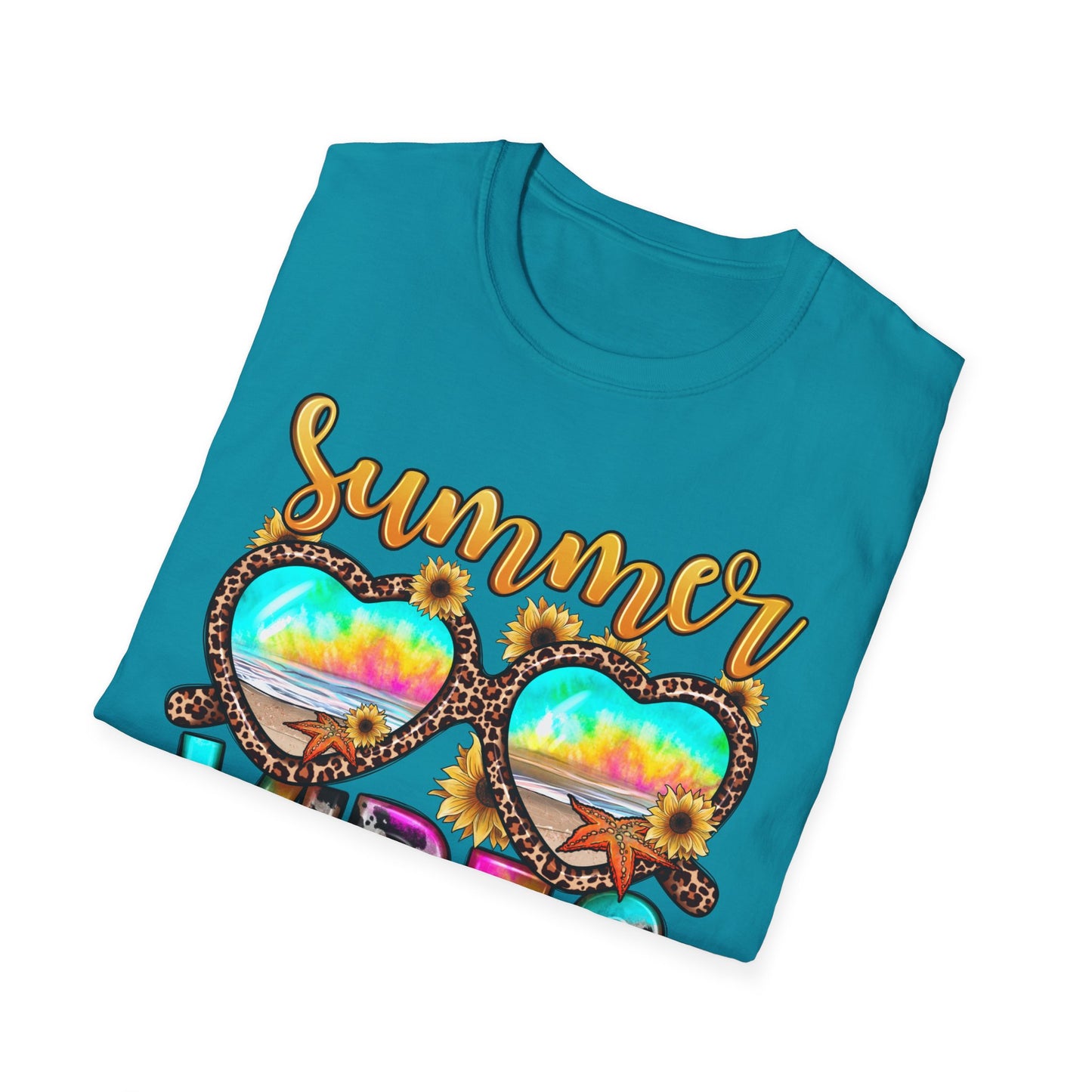 Summer Vibes Graphic -Tee for a Chill Summer