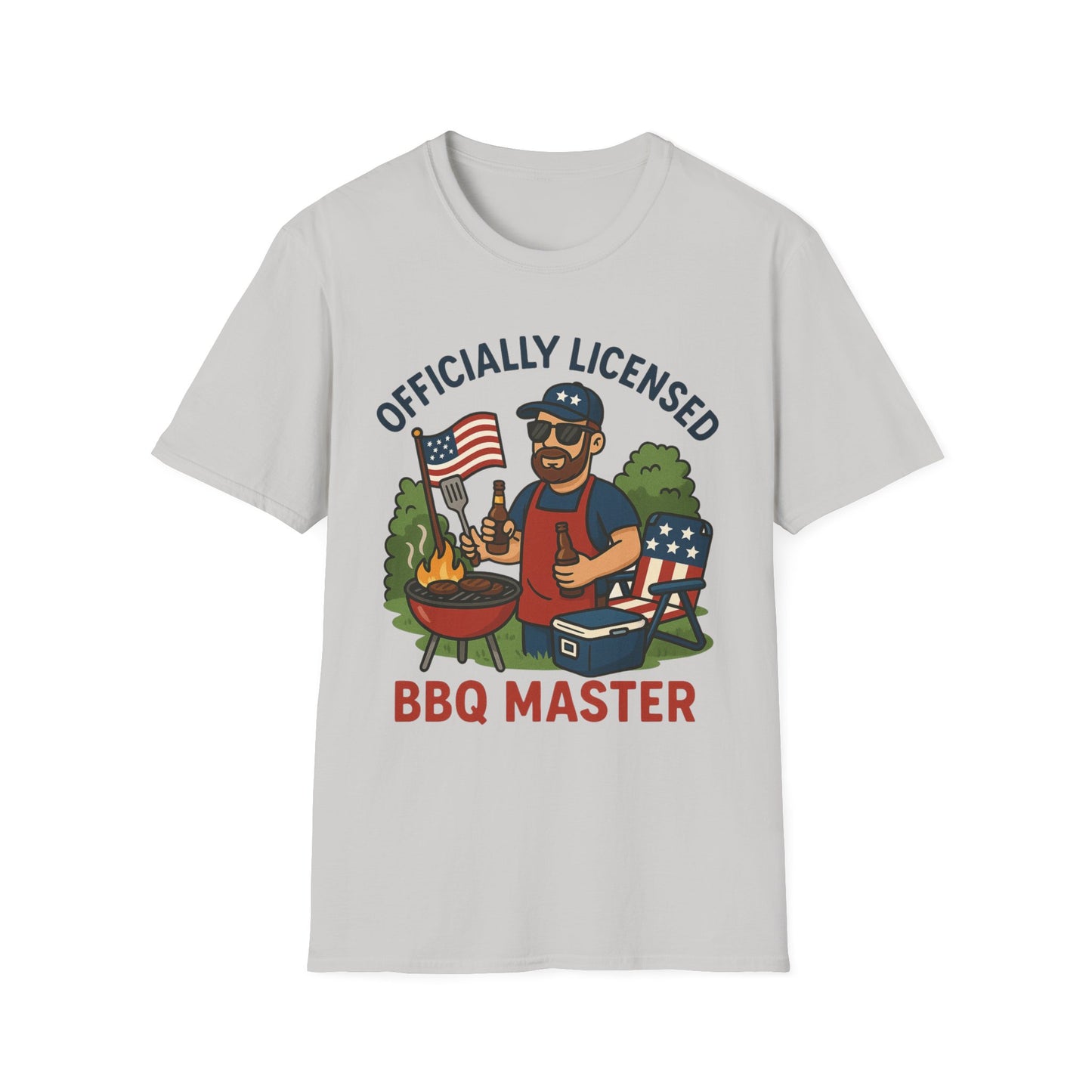Officially Licensed BBQ Master T-Shirt for Grill Enthusiasts