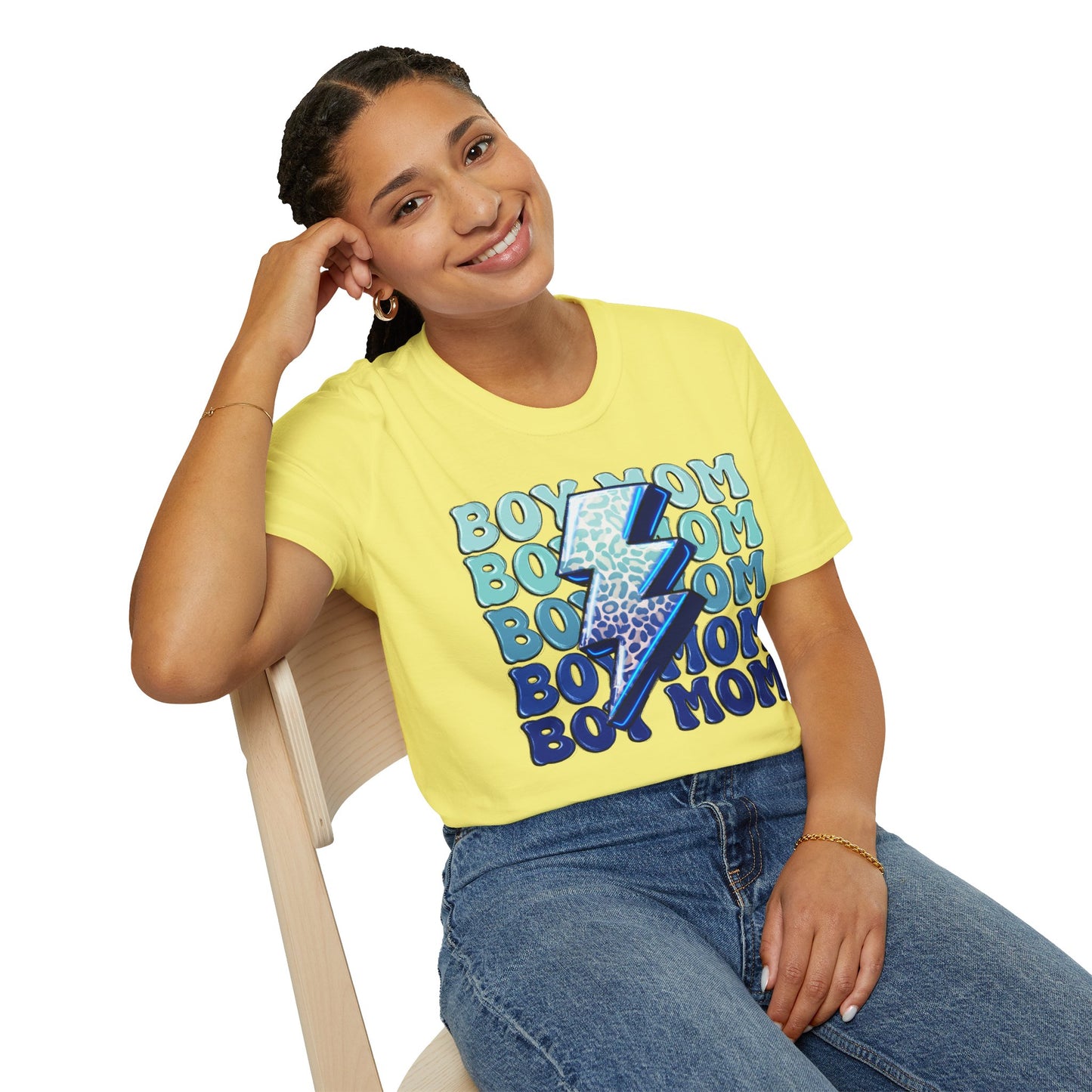 Boy Mom Graphic T-Shirt - Fun and Stylish for Proud Mothers