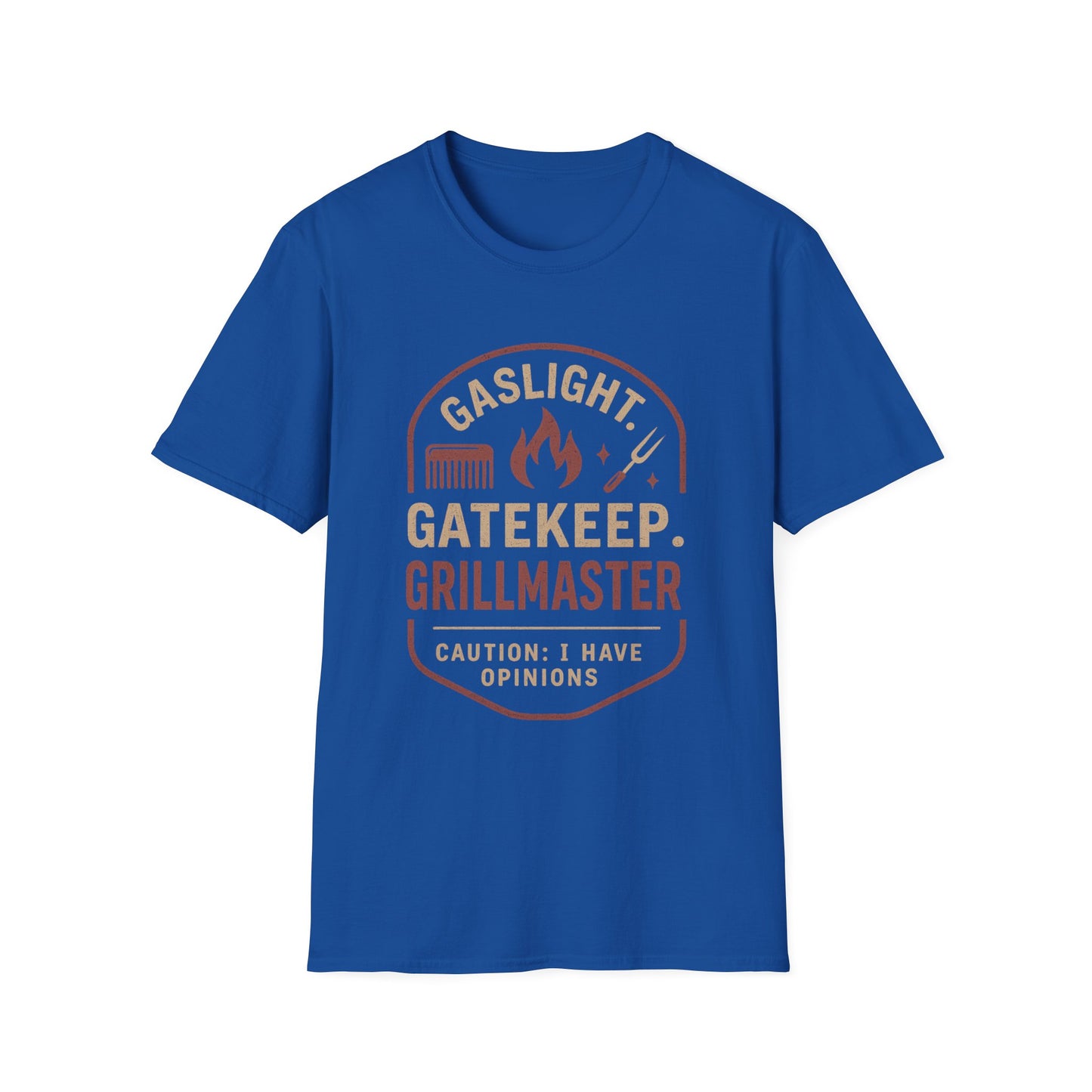 Gaslight Gatekeep Grillmaster Tee for BBQ Lovers