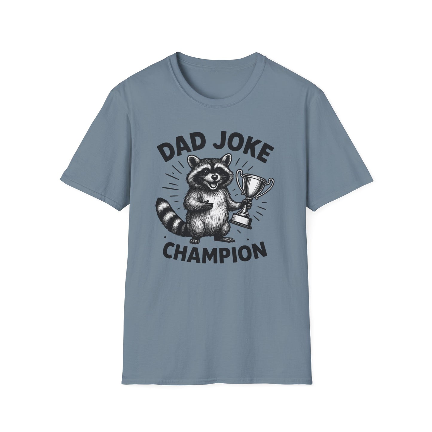Dad Joke Champion T-Shirt, Funny Dad Gift, Unisex Tee, Perfect for Father's Day, Humor Shirt for Parent, Gift for Dad