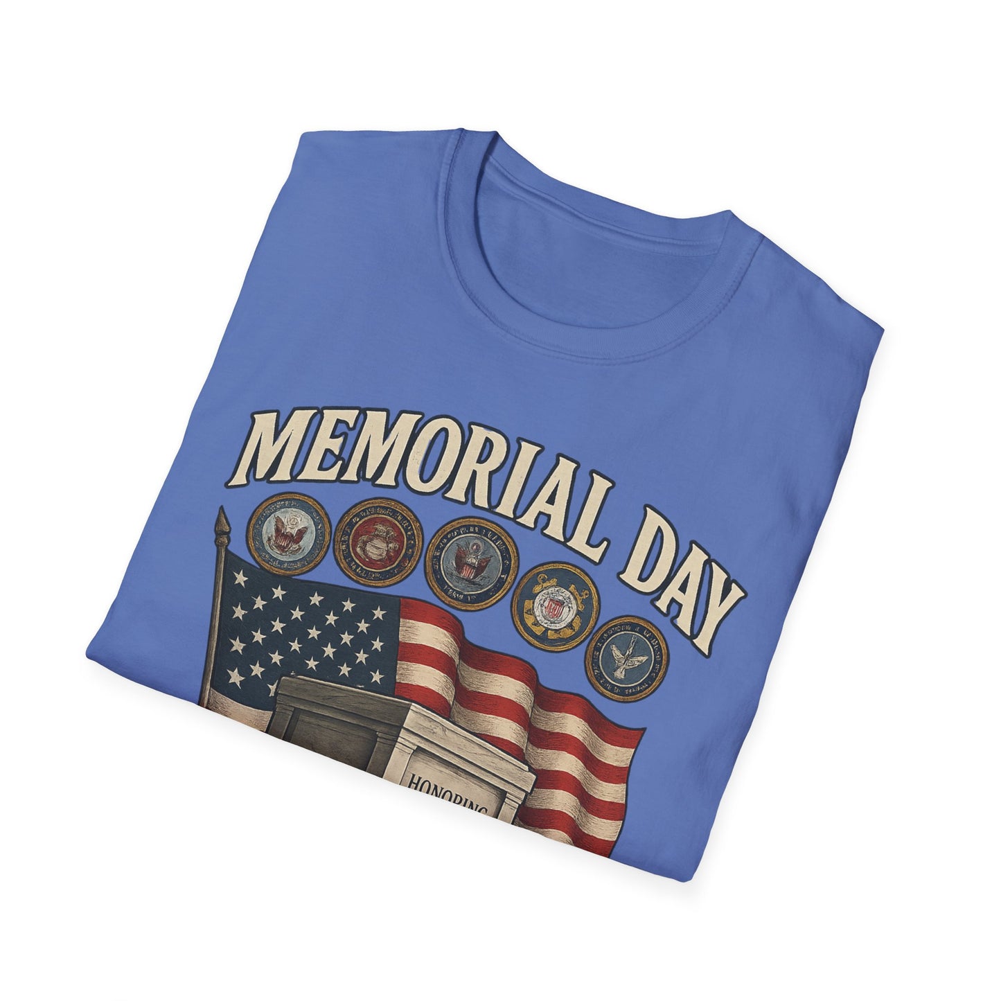 Memorial Day Tribute T-Shirt - Honoring All Who Served