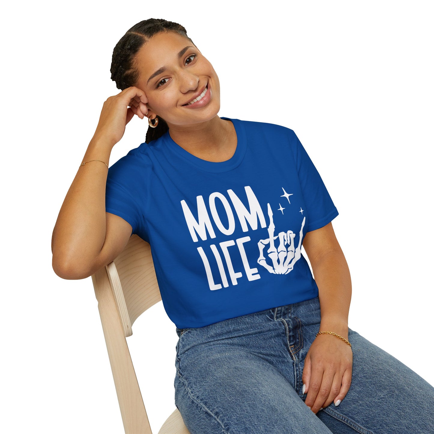 Mom Life Unisex Softstyle T-Shirt - Comfortable & Stylish for Moms
