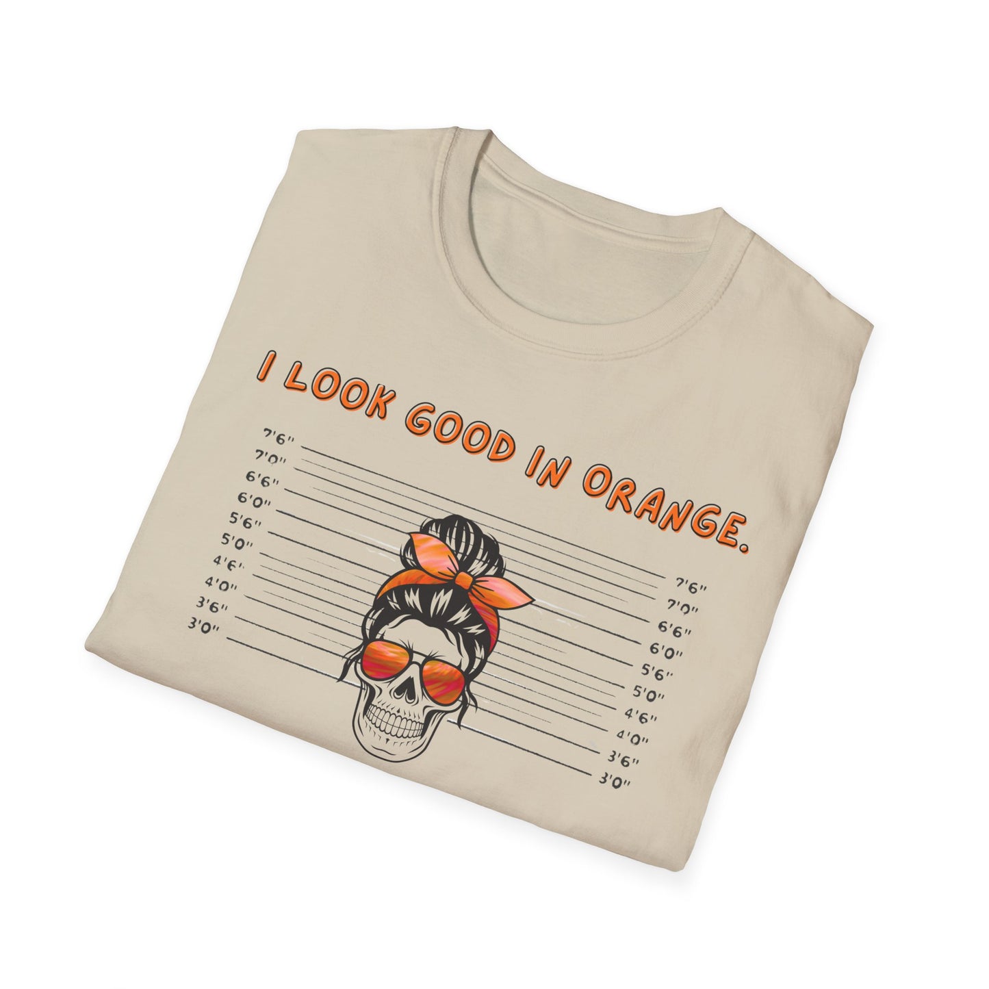 I Look Good in Orange - Fun Statement Tee for Casual Wear