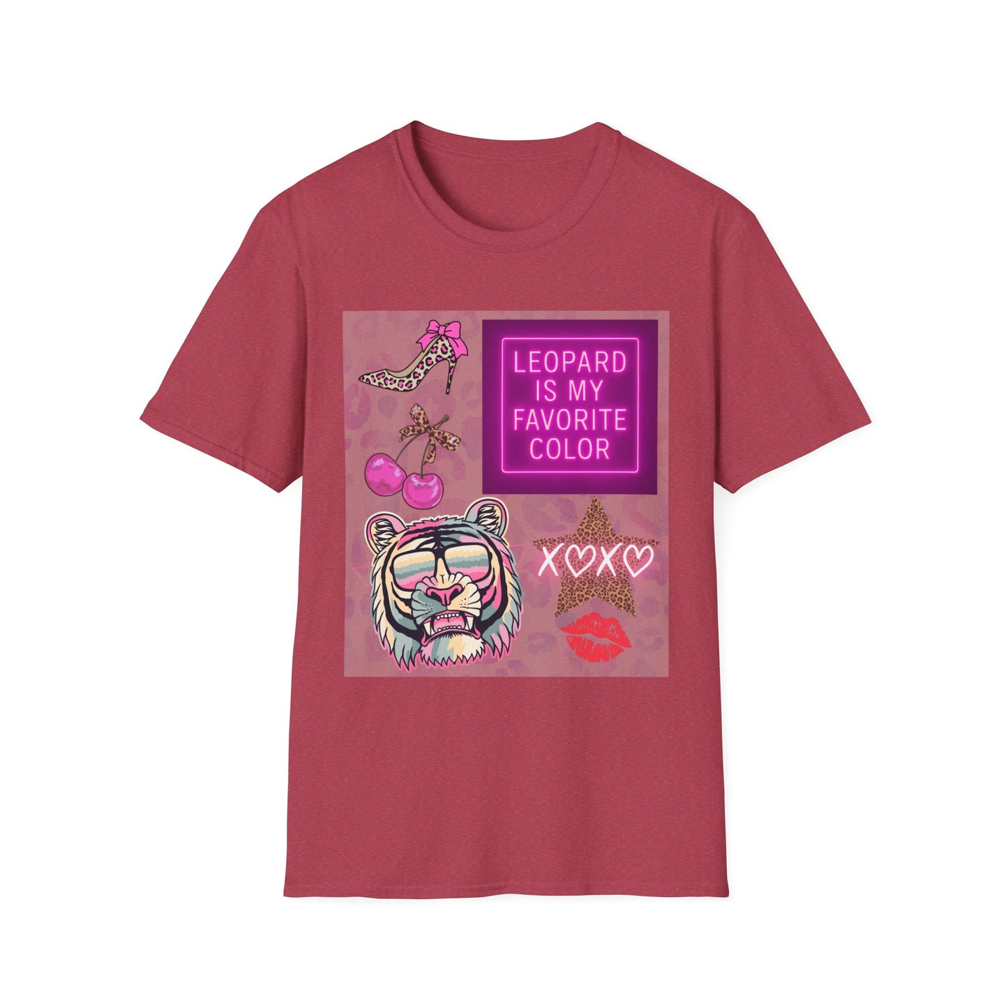Leopard is my Favorite Color Graphic Tee – Fun & Trendy Apparel
