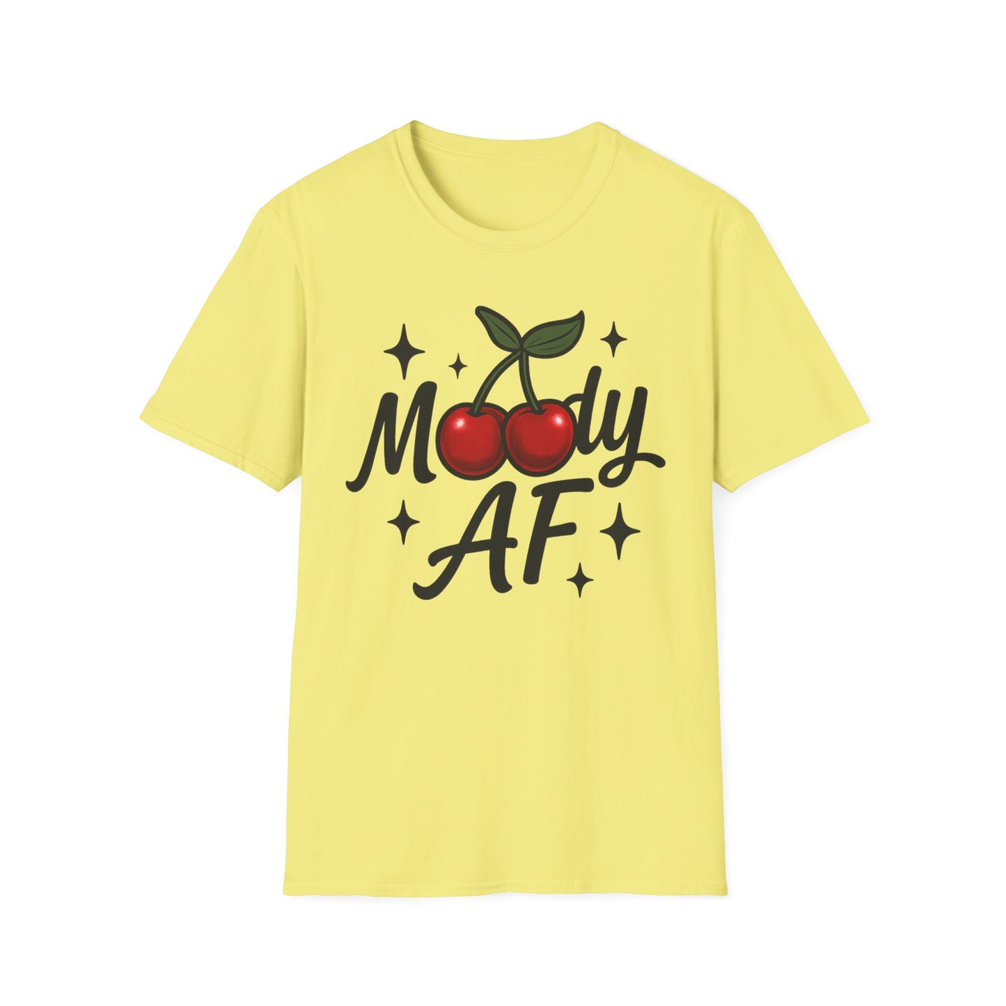 Moody AF T-Shirt | Cute Cherry Graphic Tee