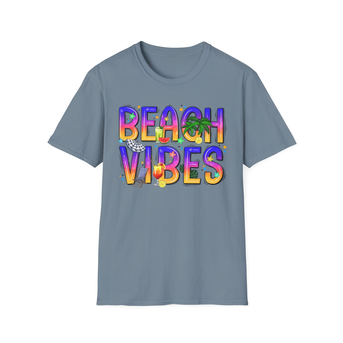 Beach Vibes - Bright and Fun Tee