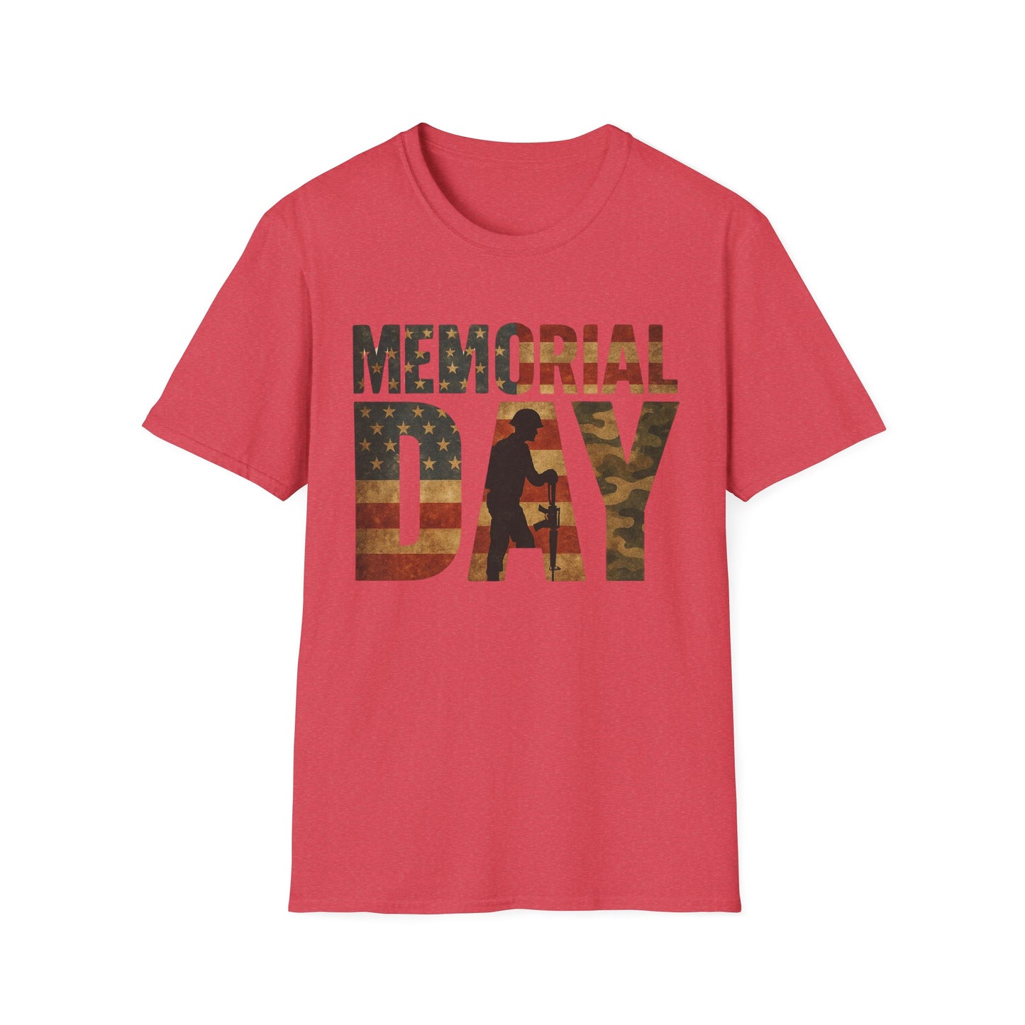 Memorial Day Camo Graphic - T-Shirt