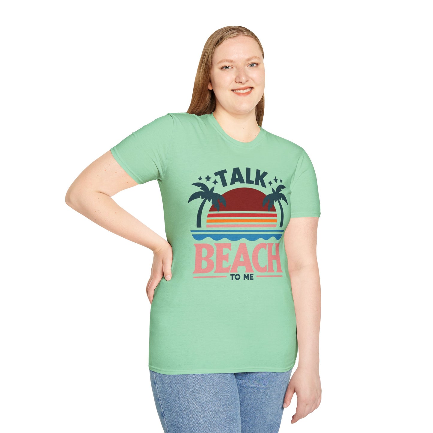 Talk Beach to Me - Playful T-Shirt