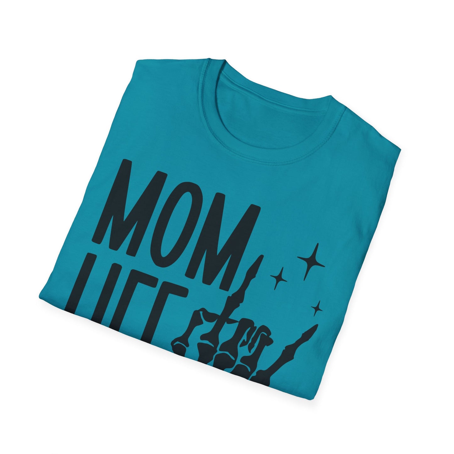 Mom Life Skeleton Hand T-Shirt