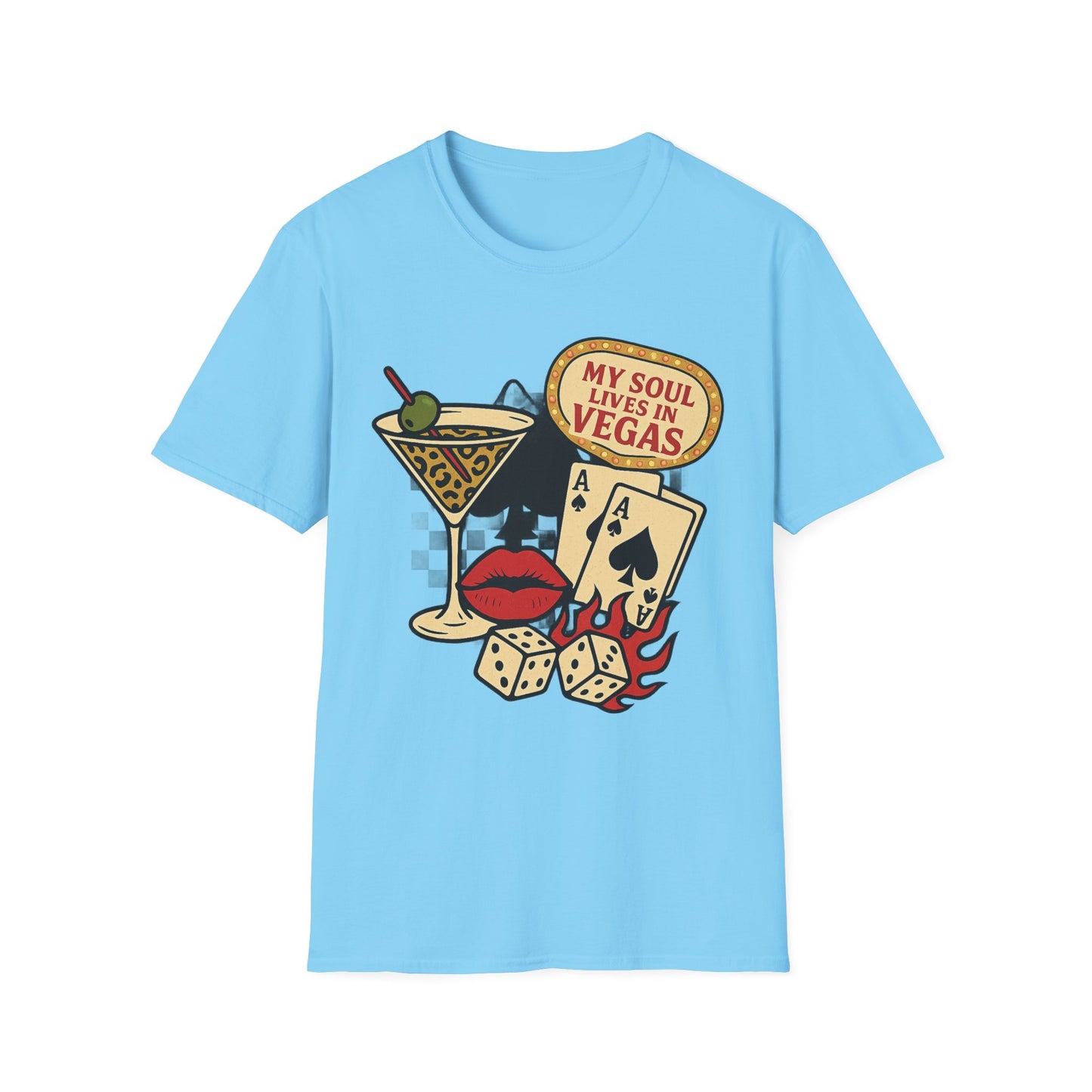 Vegas Vibes 'My Soul Lives in Vegas' - Graphic Tee