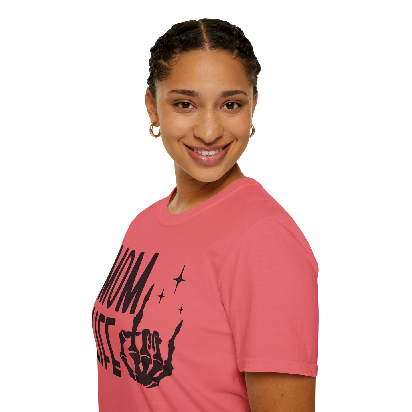 Mom Life Skeleton Hand T-Shirt