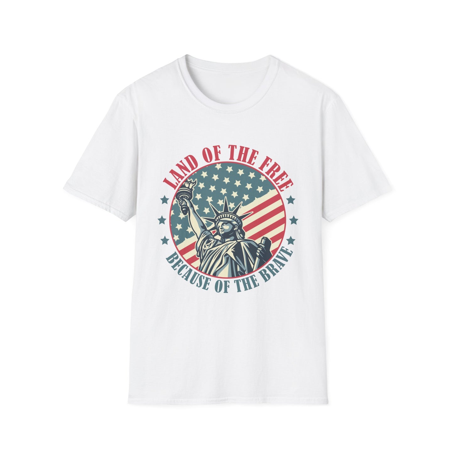 Land of the Free Graphic T-Shirt – Patriotism
