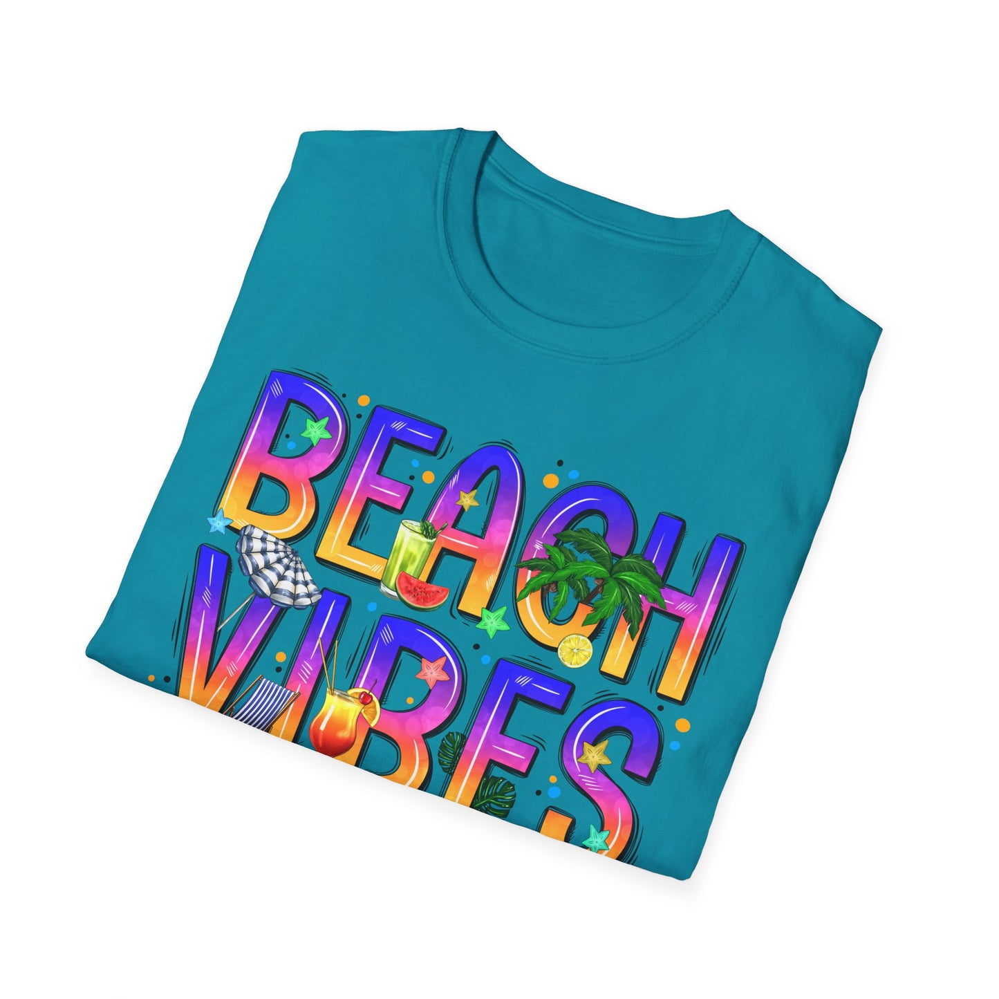 Beach Vibes - Bright and Fun Tee