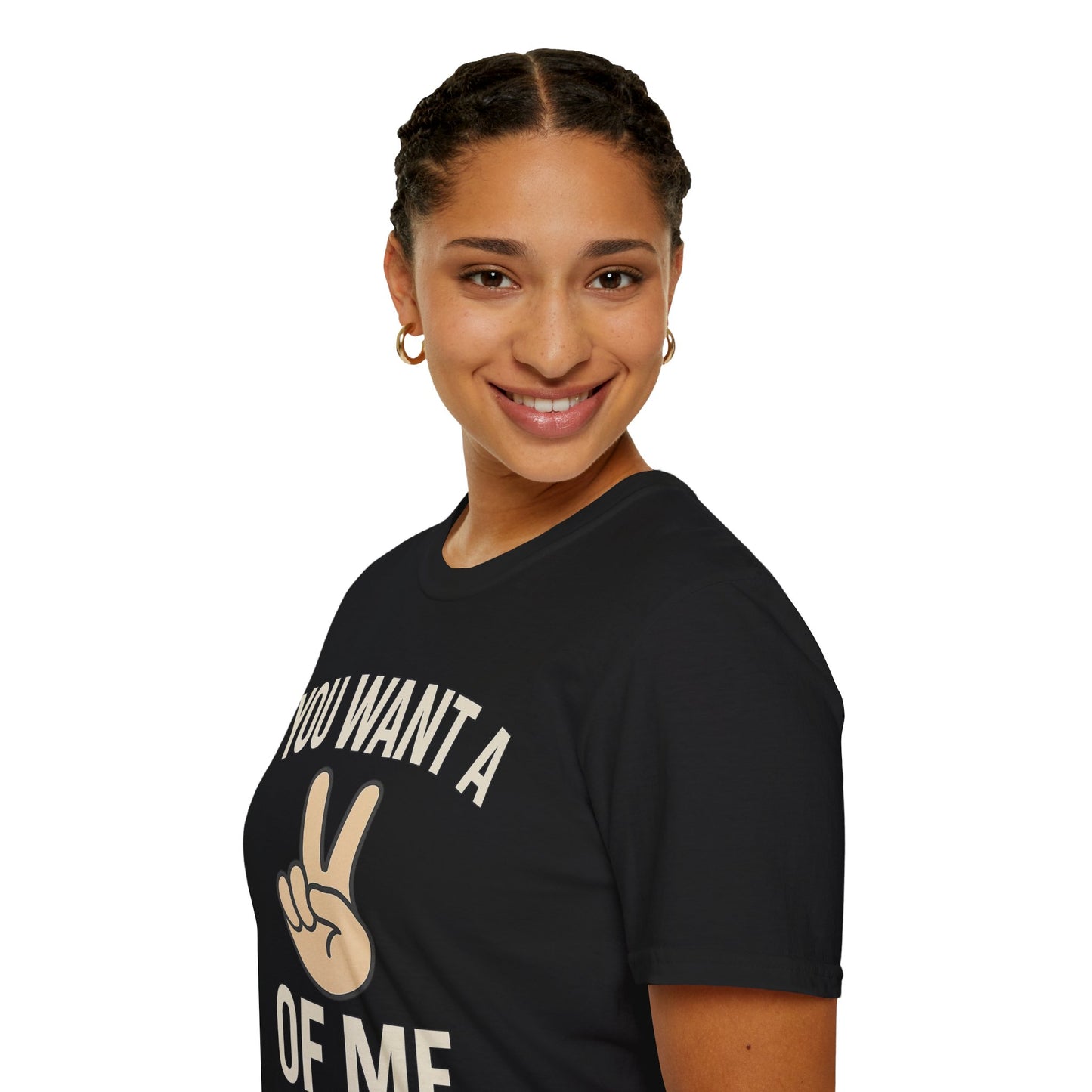 "You Want a Piece of Me" Graphic Tee for Casual Vibes