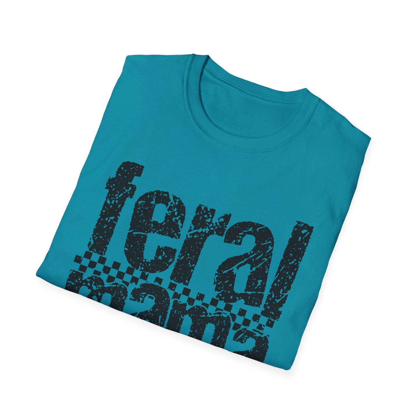 Feral Mama Unisex Softstyle T-Shirt, Funny Gift for Moms, Casual Wear, Graphic Tee, Mother's Day Present, Everyday Comfort