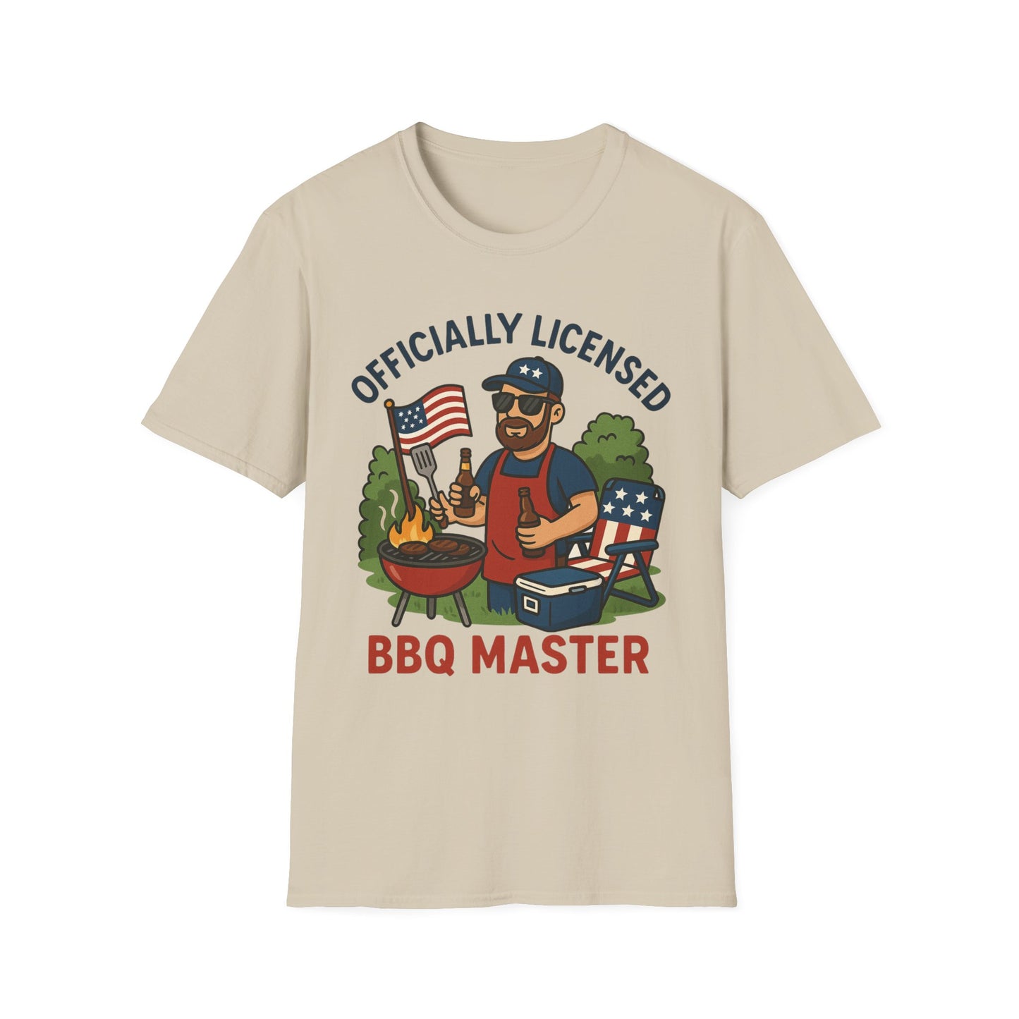 Officially Licensed BBQ Master T-Shirt for Grill Enthusiasts